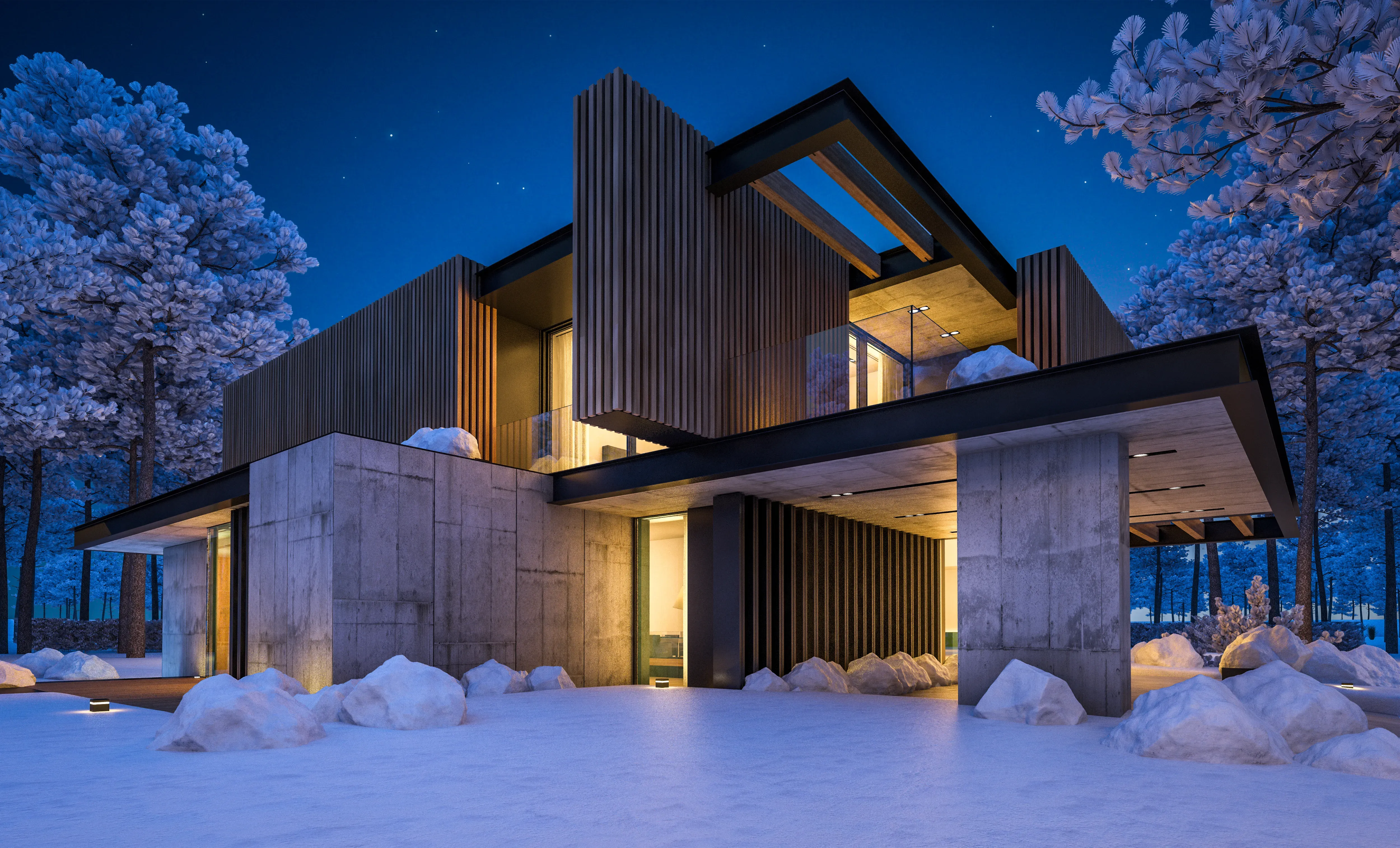 Alaska residential exterior