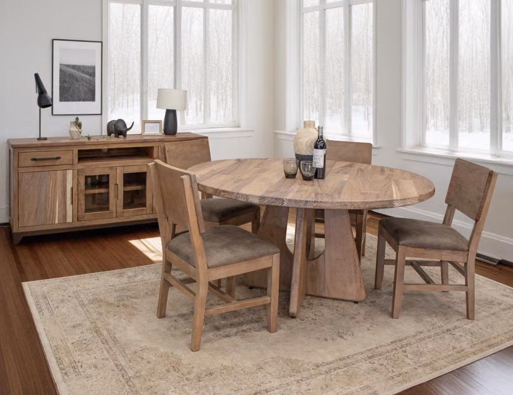 Rustic style furniture collection