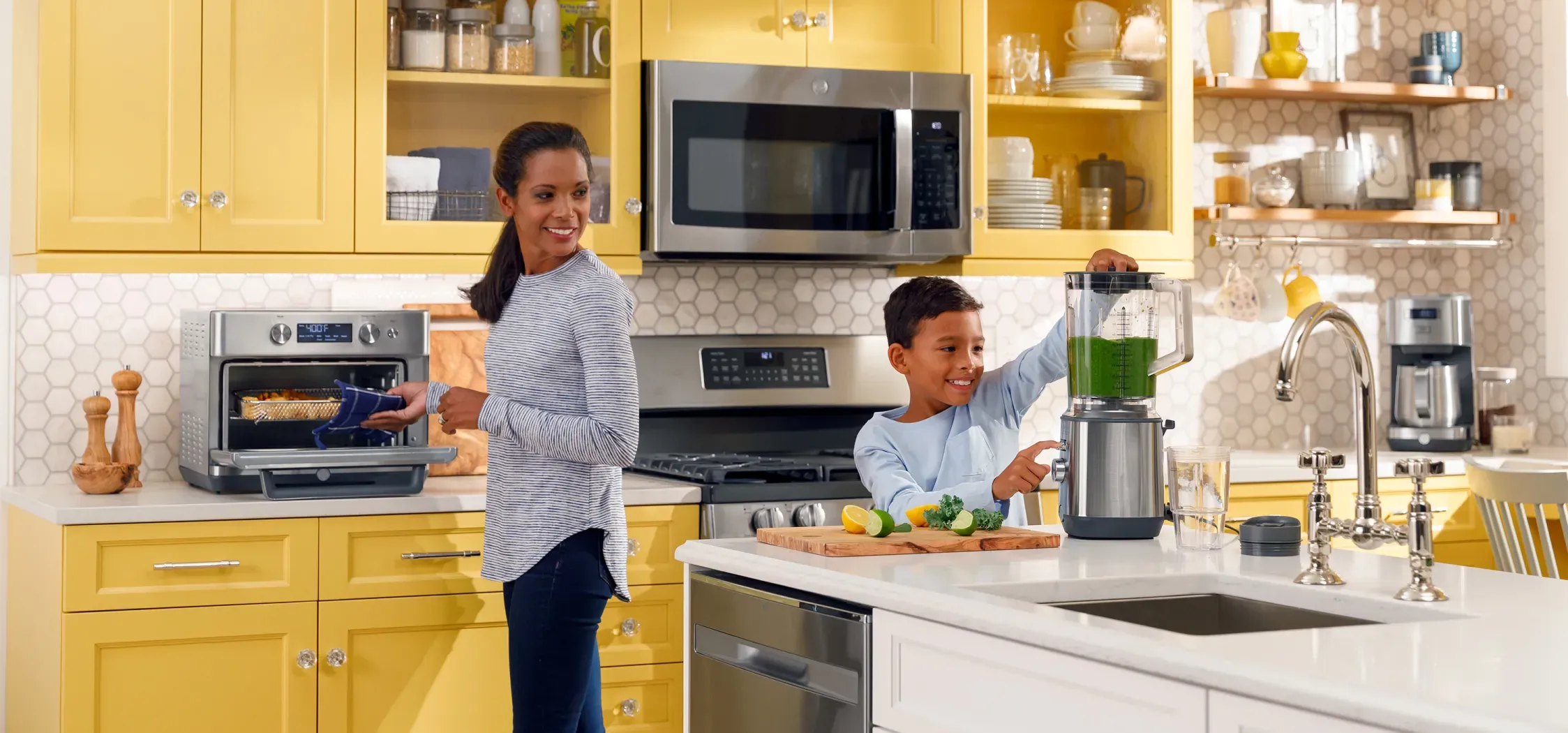 family cooking