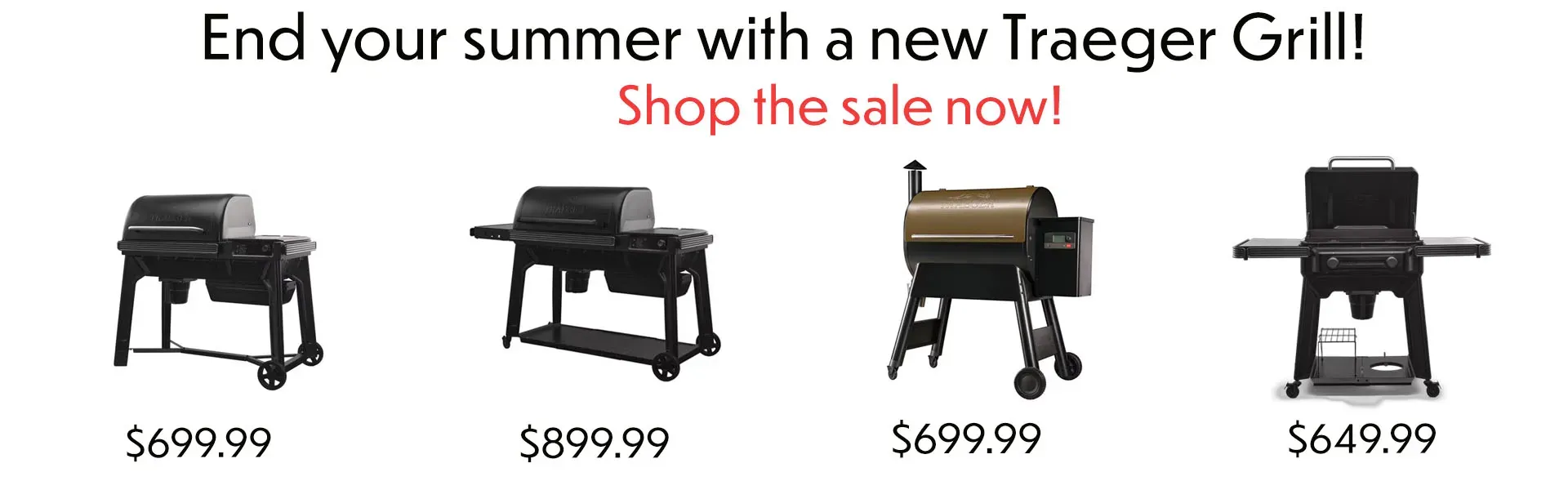 Shop Traeger Grills!