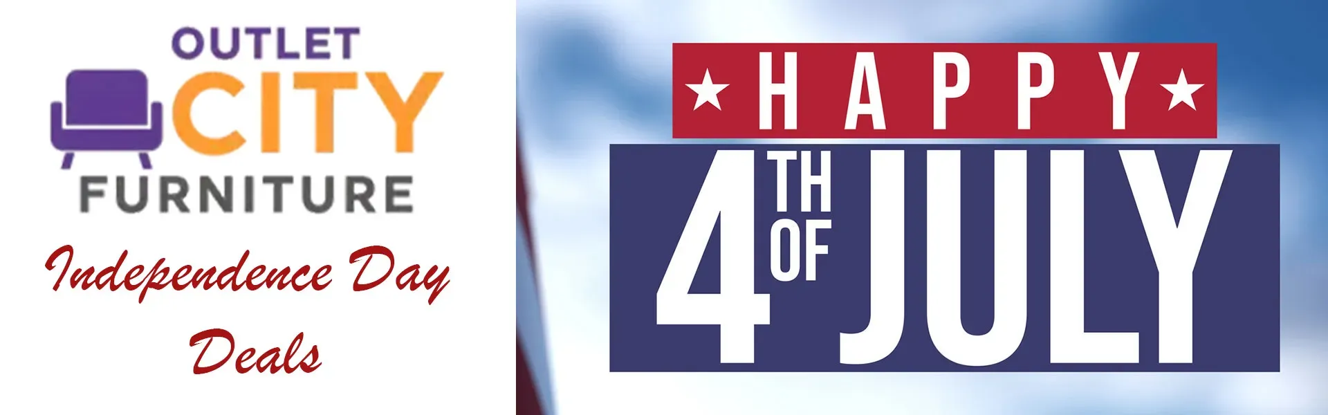Independence Day Deals at Outlet City Furniture