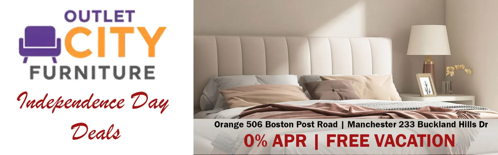 Independence Day Promos at Outlet City Furniture