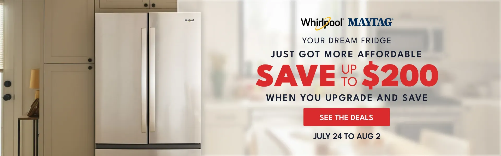 Upgrade & Save - Whirlpool/Maytag