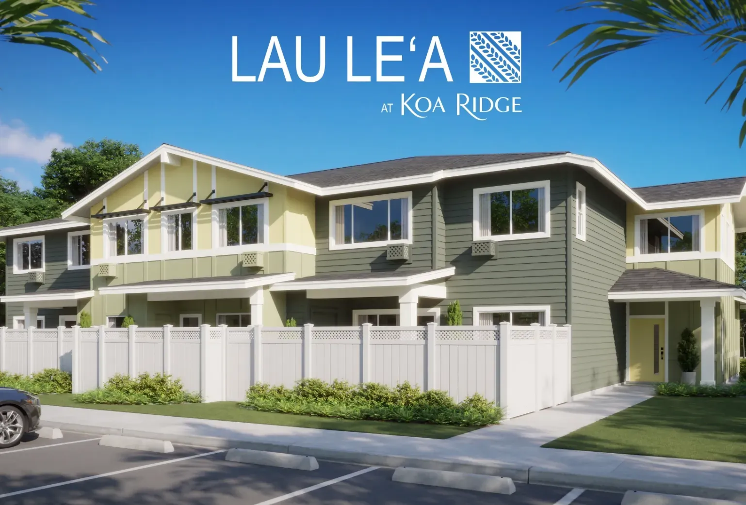 Lau Leʻa at Koa Ridge condominium townhomes Oahu Hawaii Castle and Cooke