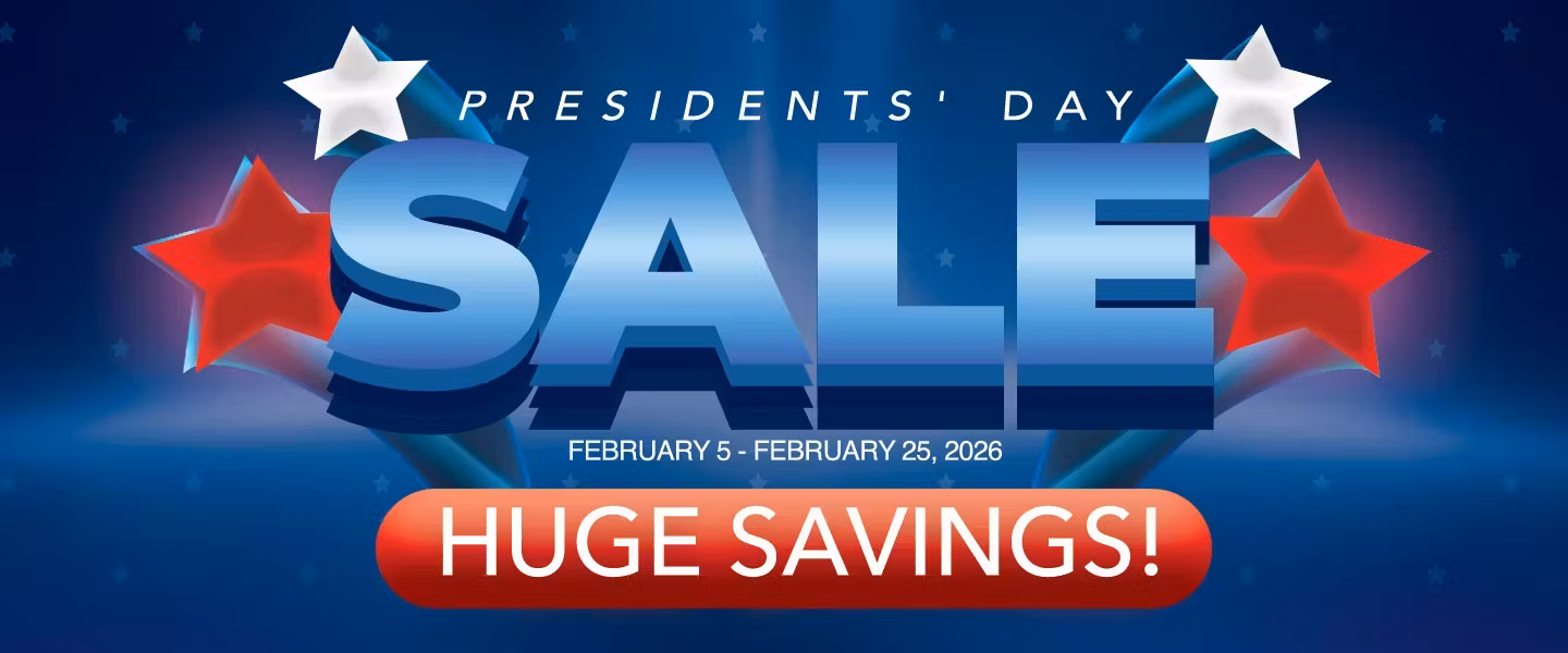 Presidents day banner