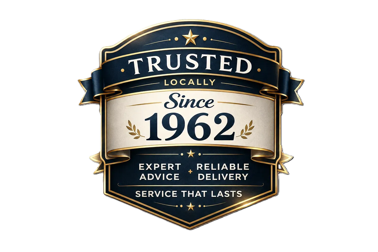 Trusted locally since 1962