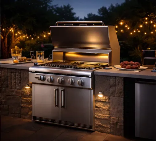 Outdoor grills and kitchens