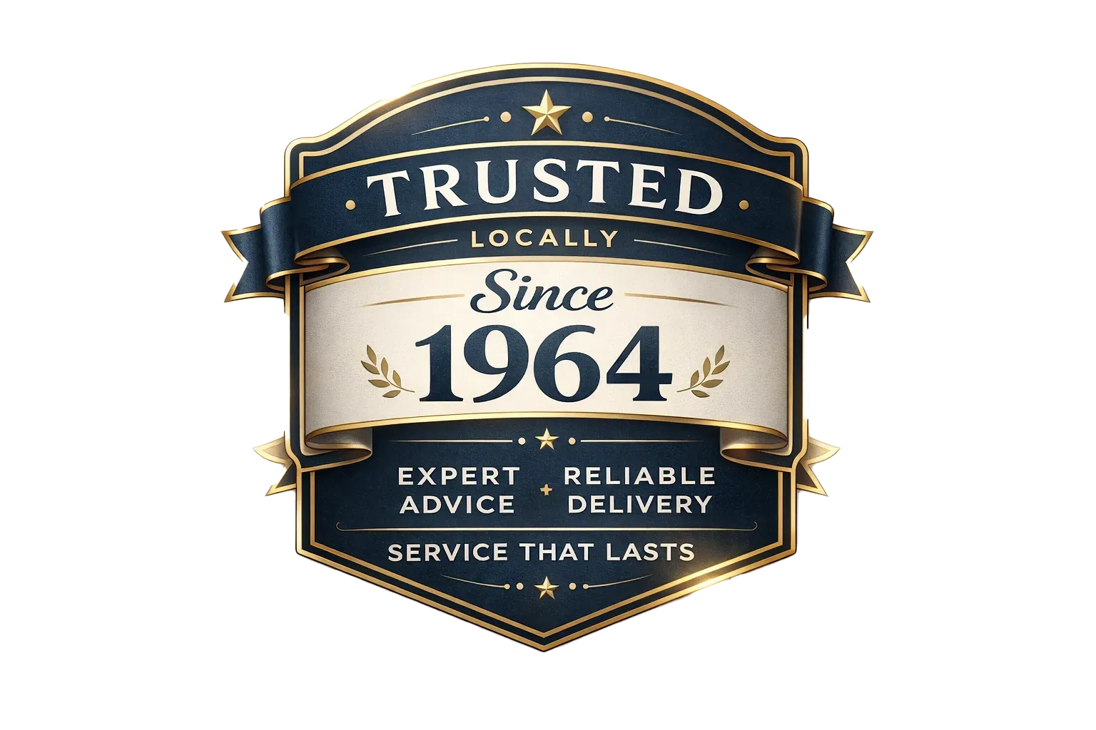 Trusted locally since 1964