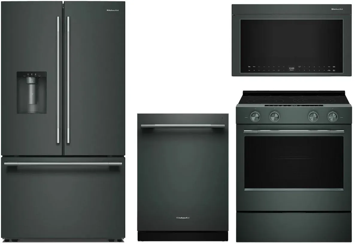 Full Depth Fridge & Electric Range