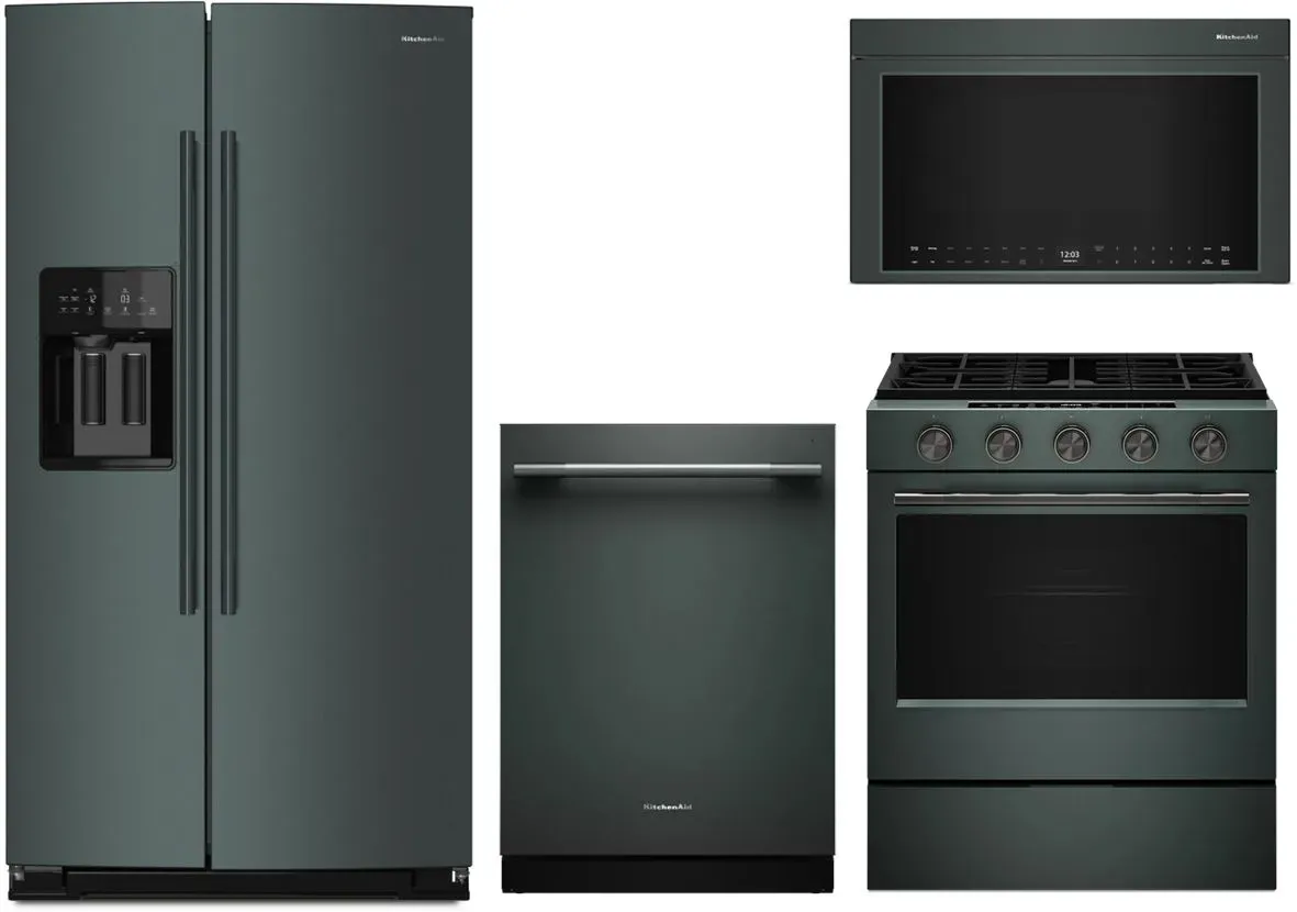 Counter Depth SxS & Gas Range