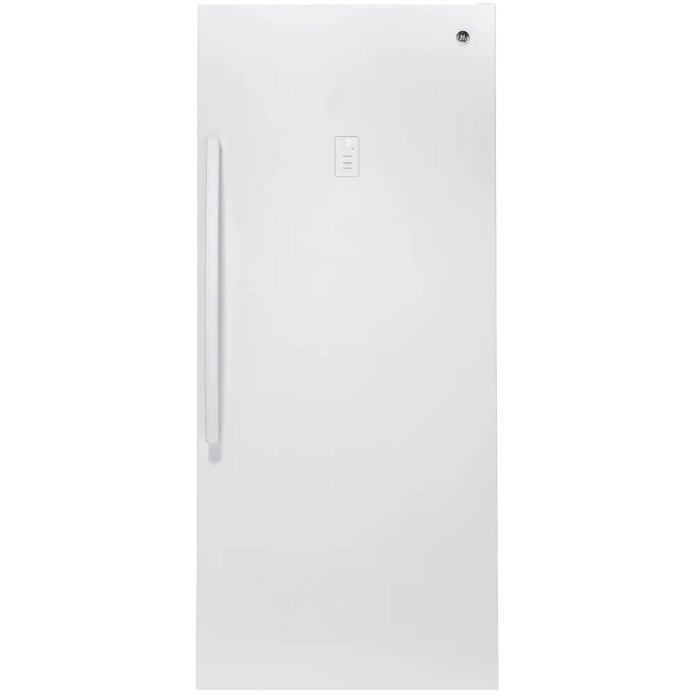 GE 21.3 Cu. Ft. Frost-Free Upright Freezer, LED Lighting – FUF21DLRWW