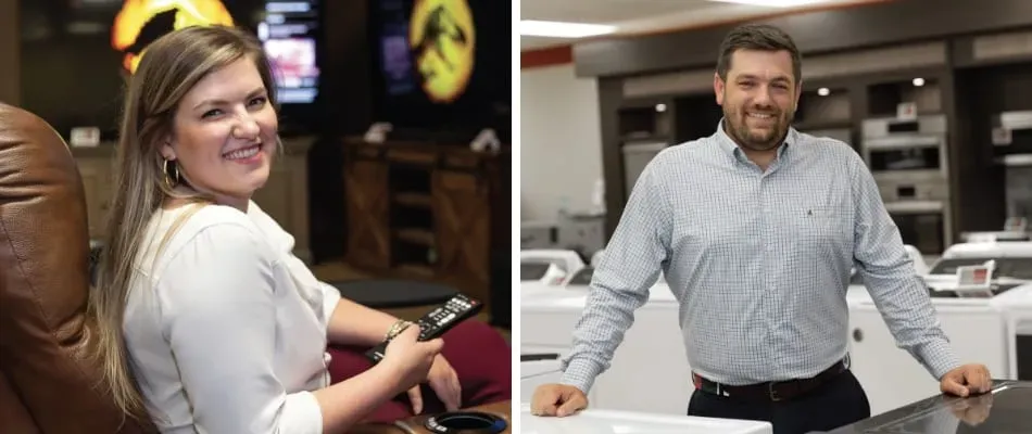 Roddey Junior and Katie Player