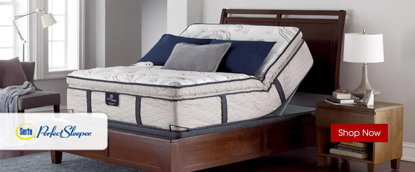 Serta Perfect sleep Banner. Shop now.