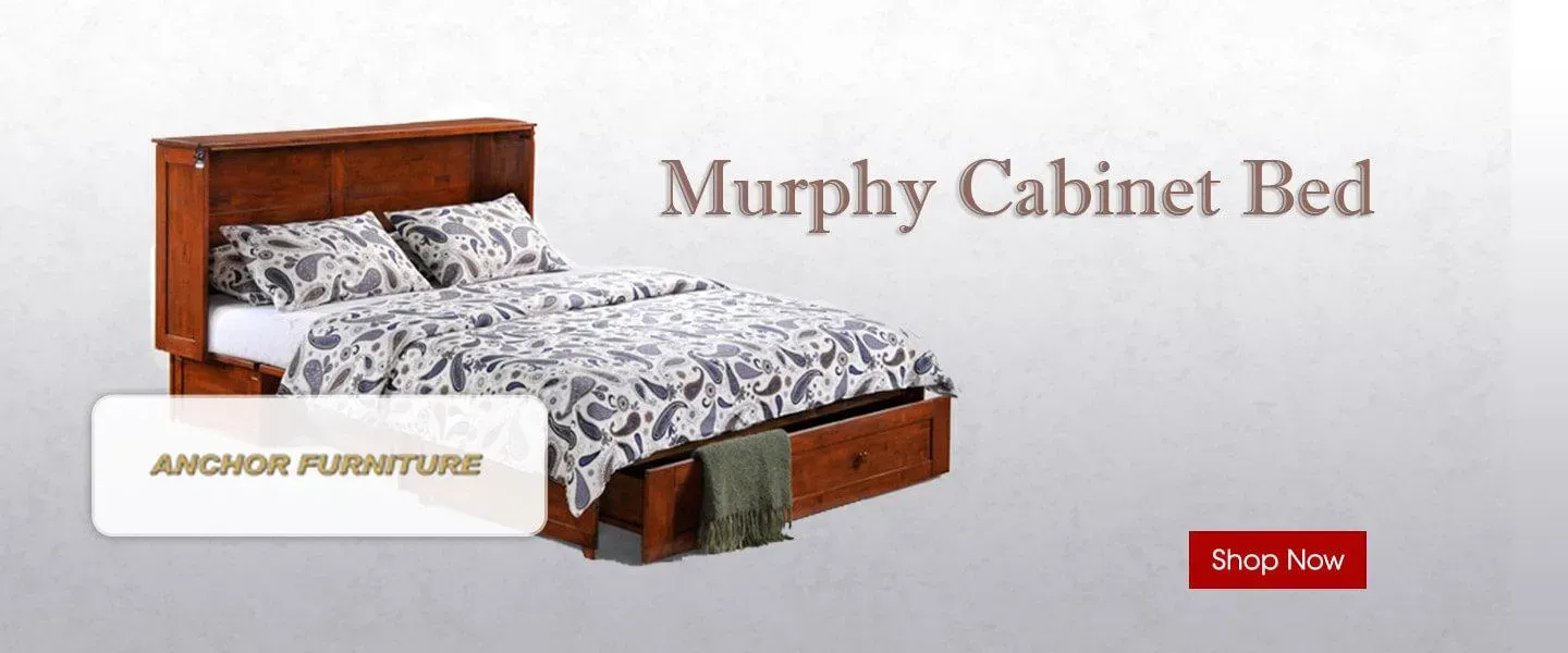 Night and Day Furniture Murphy Cabinet Banner. Shop Now