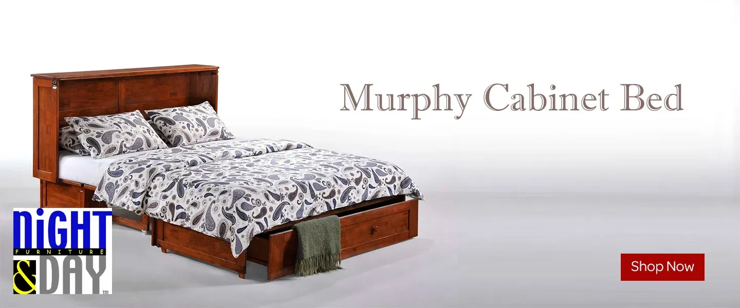 Night and Day Furniture - Murphy Cabinet Banner