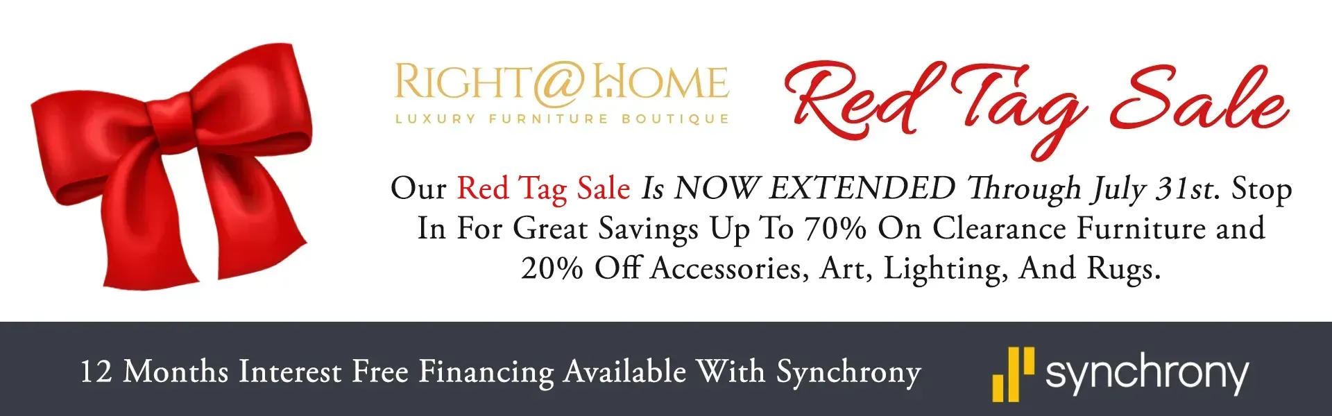 Red Ribbon Sale