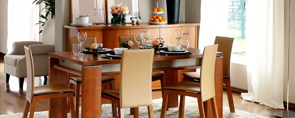 Elegant dining room furniture