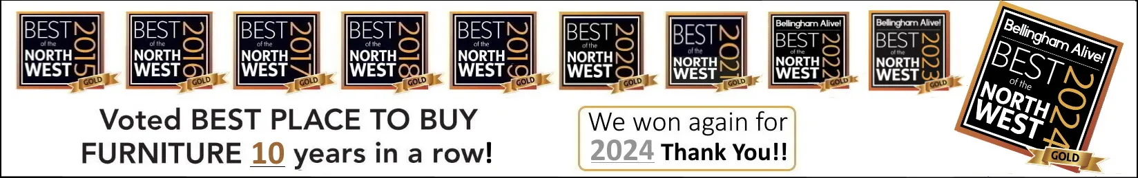 Voted Best for 10 Years