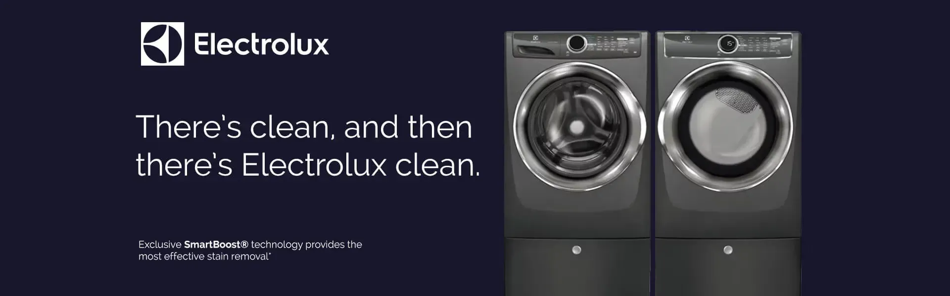 Electrolux Laundry there Clean then there is Electrolux Clean