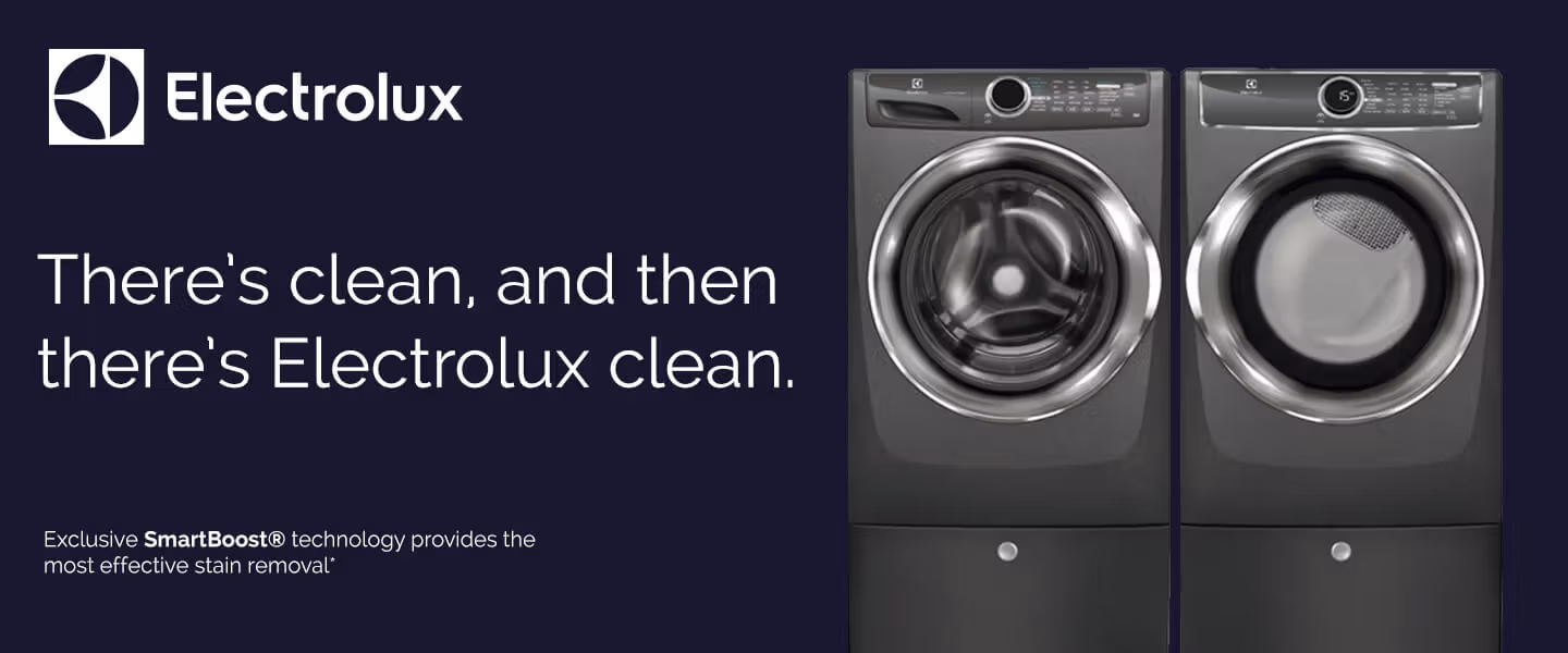 Electrolux Laundry there Clean then there is Electrolux Clean
