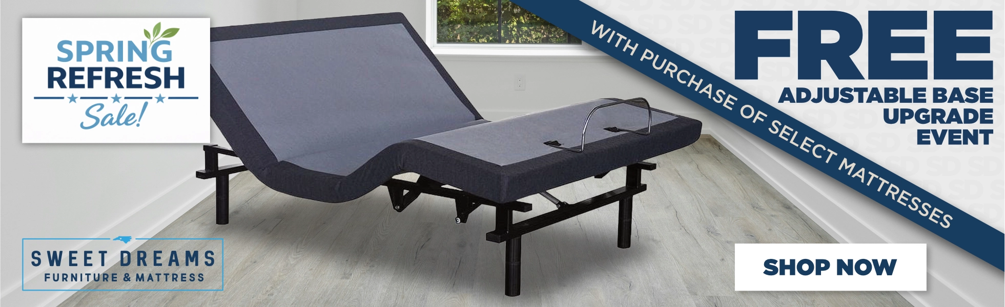 Free Adjustable Upgrade Event!