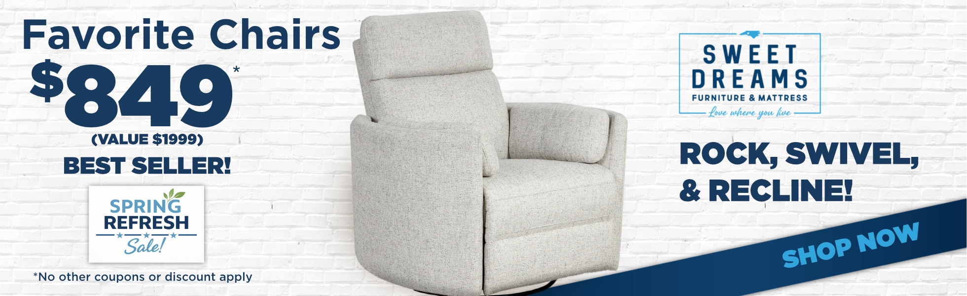 Favorite Chairs Spring Refresh Sale!