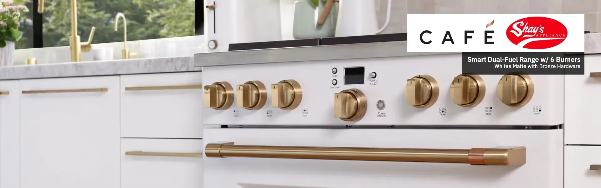 Lifestyle Range Photo with Cafe Appliances