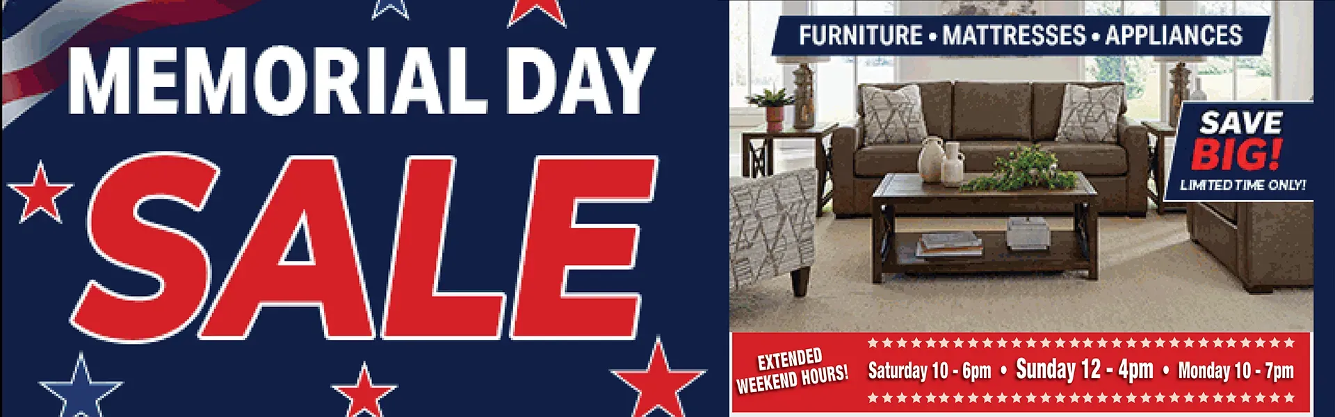 CHF Memorial Day Weekend Savings!