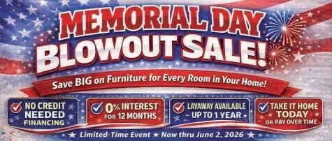 Memorial Day Blowout Sale!