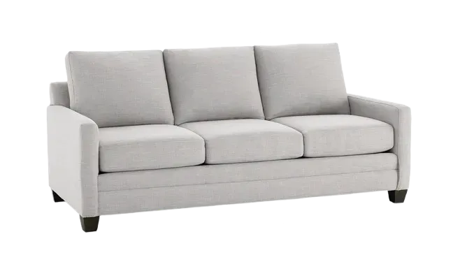 Bassett modern living room furniture display