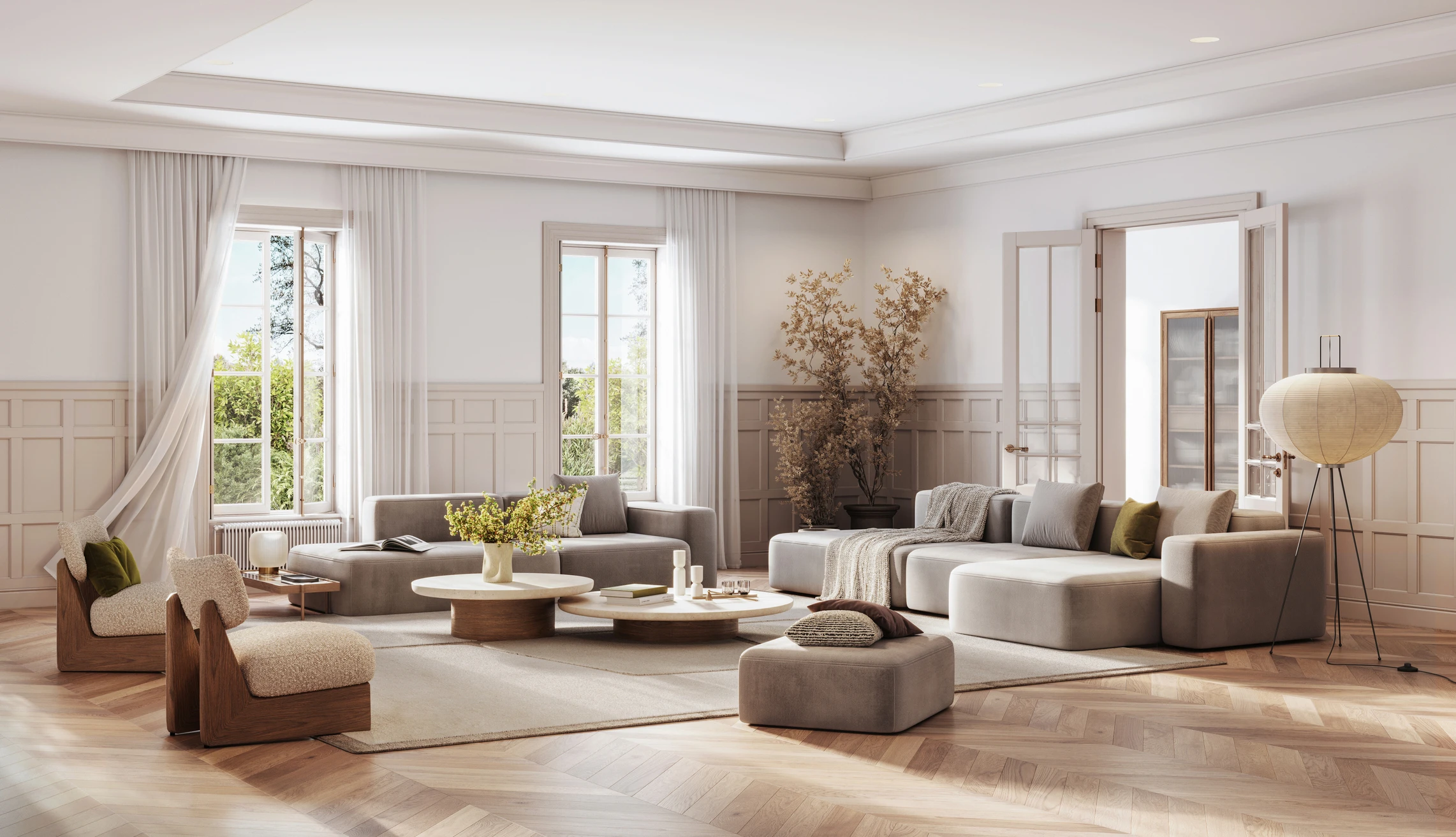 Image of a nice living room