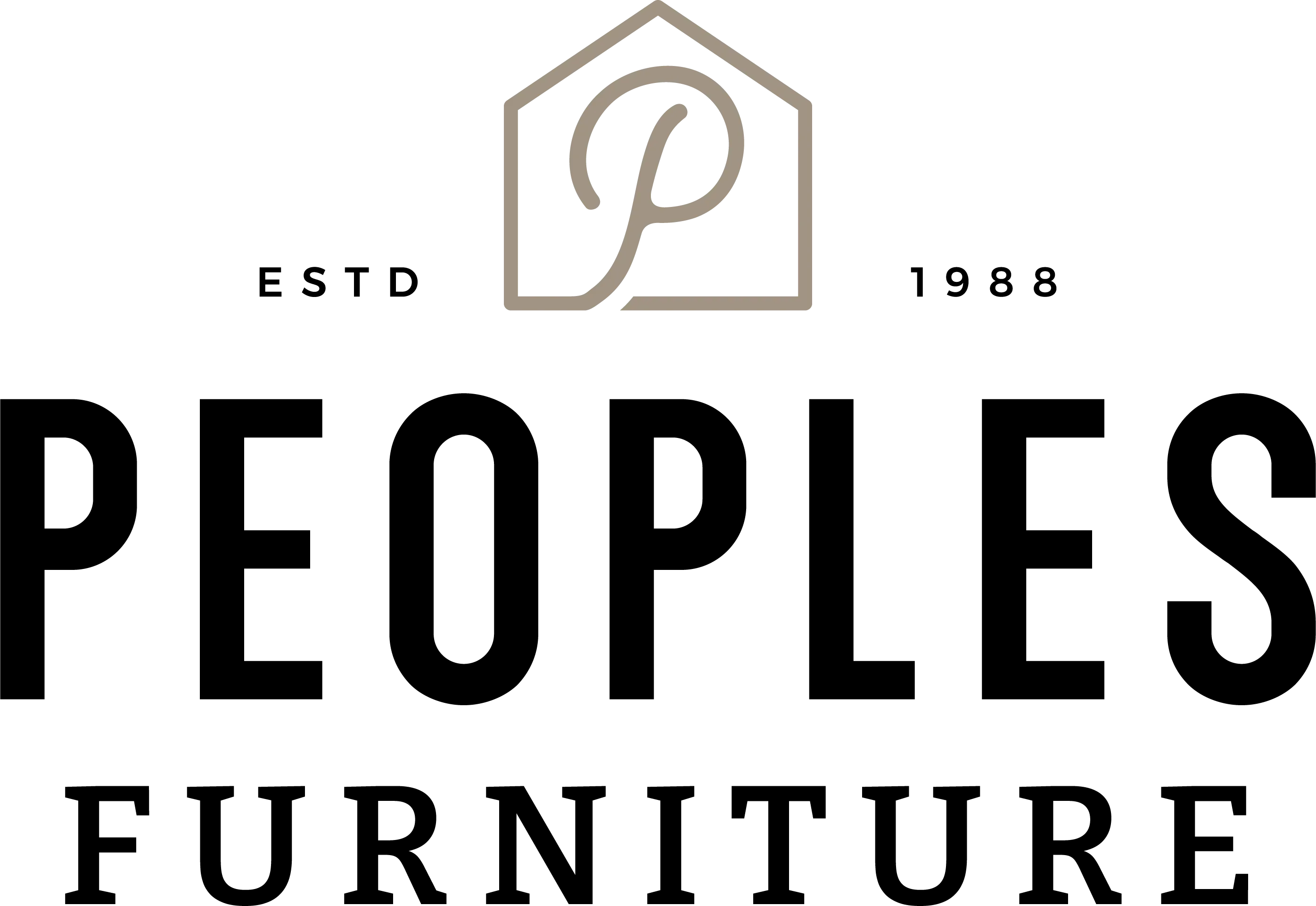 Peoples Furniture Logo Primary Full Color