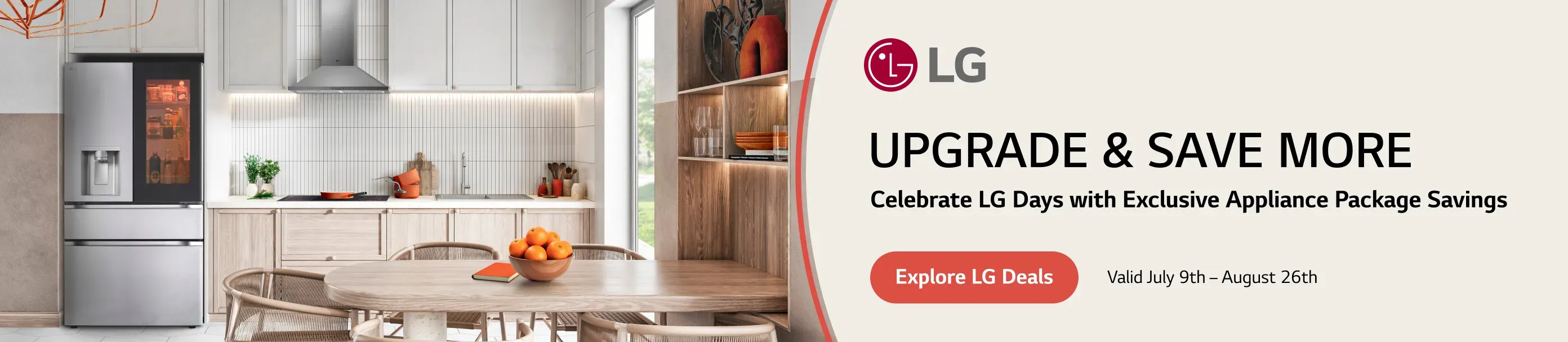 LG Days -Save on LG Appliance Packages