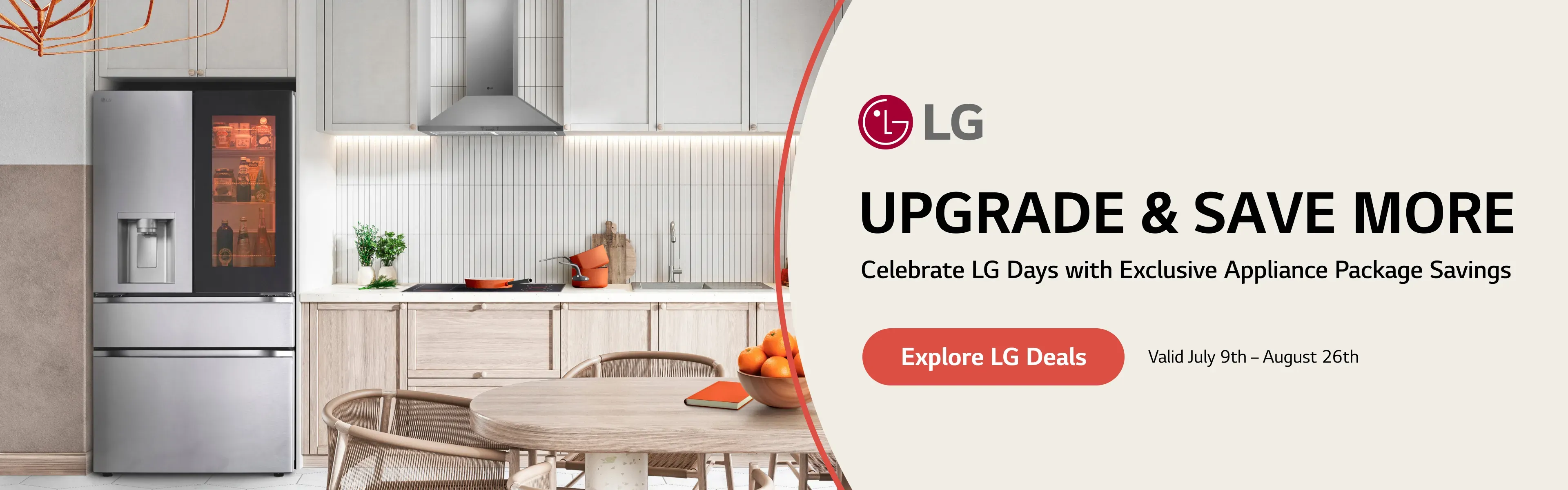 LG Days -Save on LG Appliance Packages