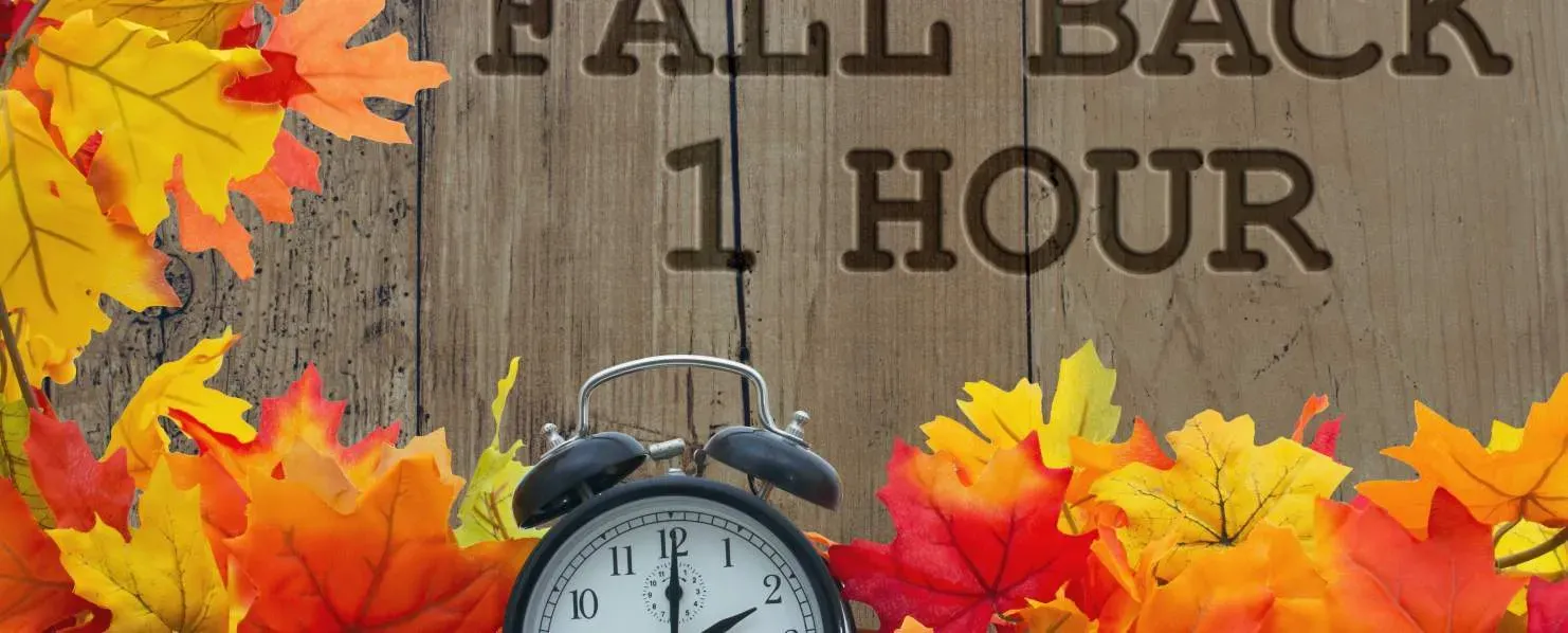 fall back 1 hour