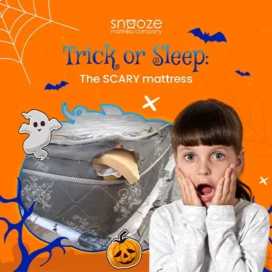 Trick or Sleep: Scary Mattresses and Why You Need to Replace Yours After 8 Years