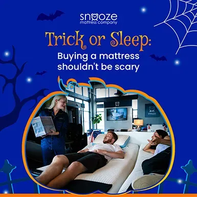Trick-or-Sleep: Snooze Without the scares — A Stress-Free Mattress Shopping Experience