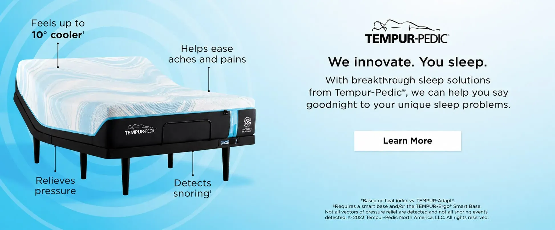 Shop Tempur-Pedic!