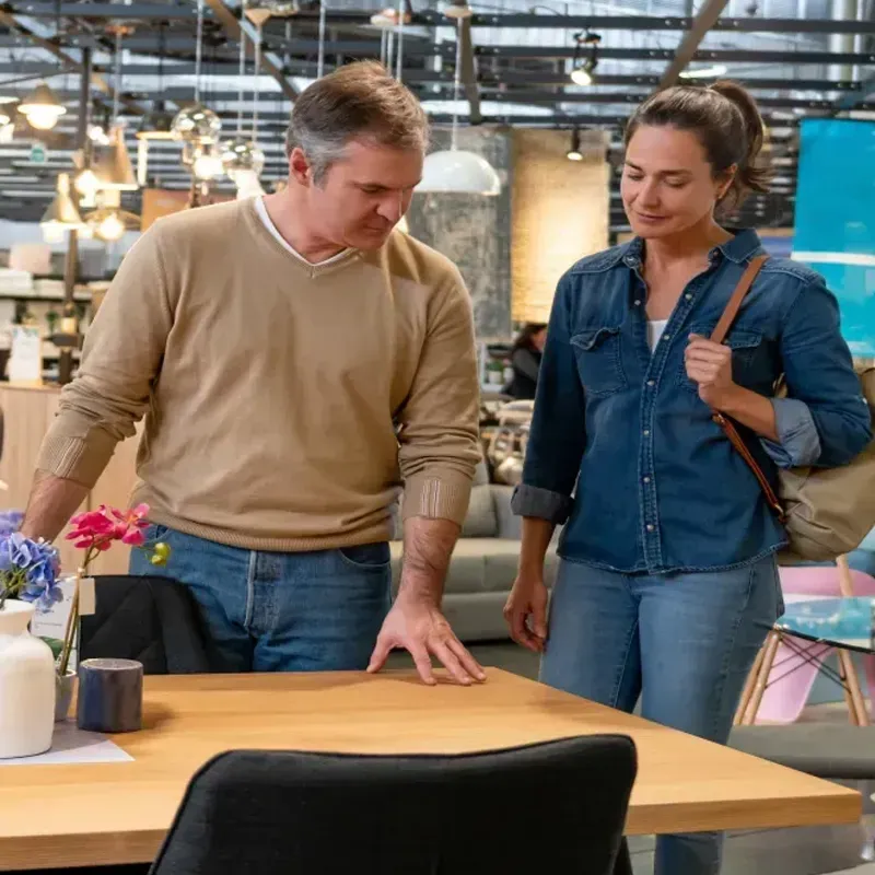 photo of people shopping