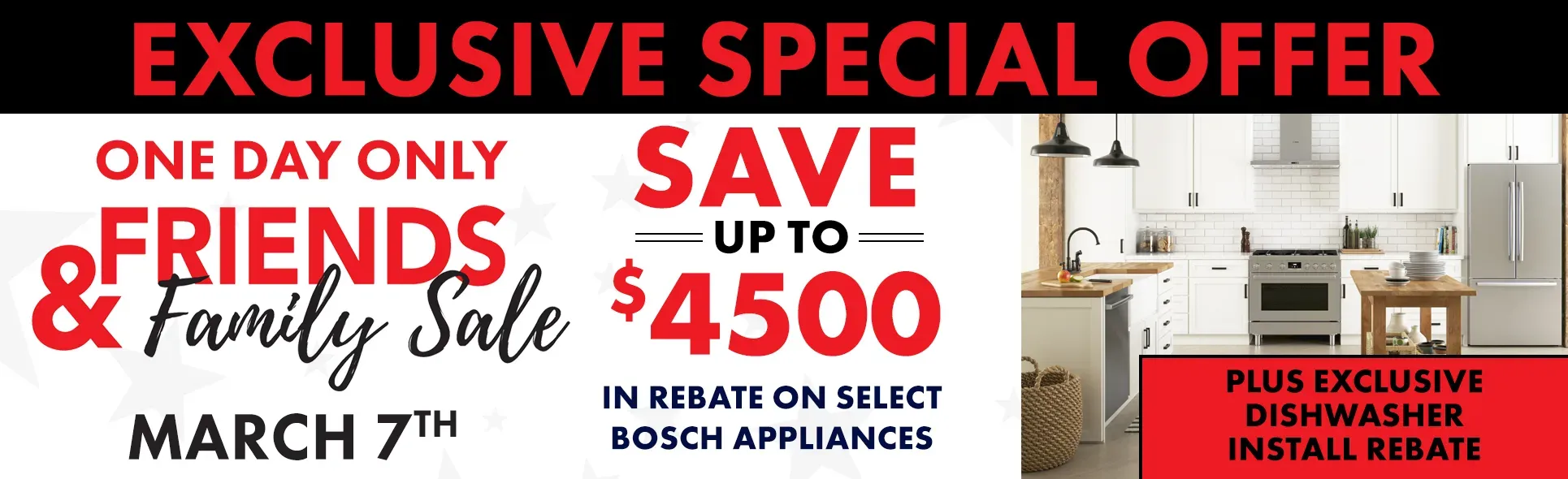 Friends and Family Bosch