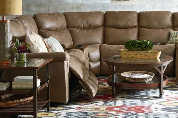 Comfortable recliner chair for a living room
