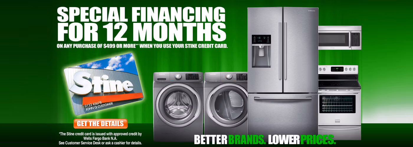 Special Financing for 12 Months*