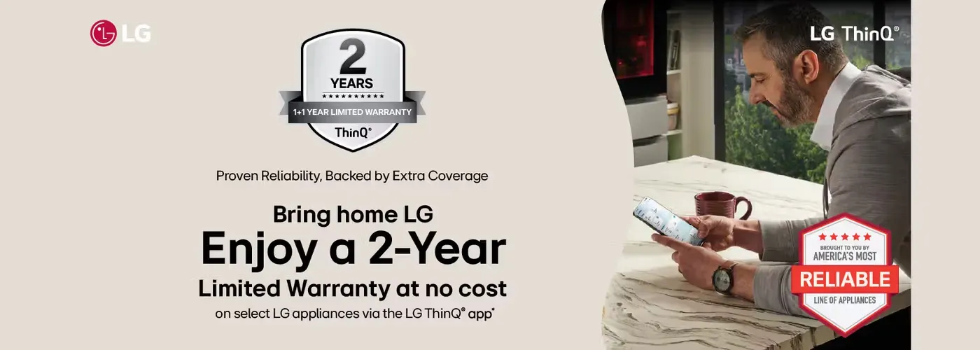 LG ThinQ 2-Year Warranty 2026