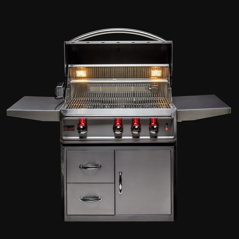 Blaze Grills Professional LUX 34-Inch 3 Burner Built-In Gas Grill With Rear Infrared Burner