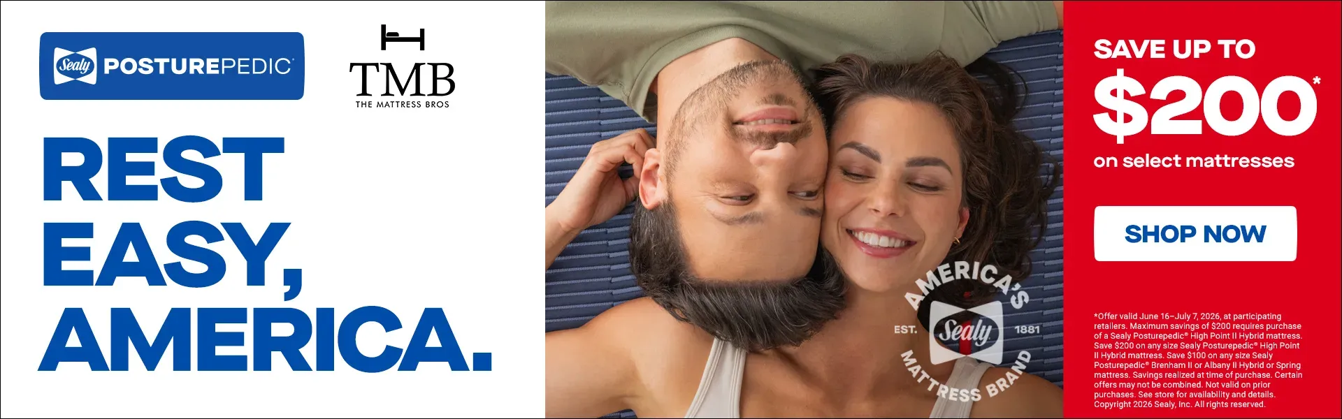 Sealy - Fourth of July Sale