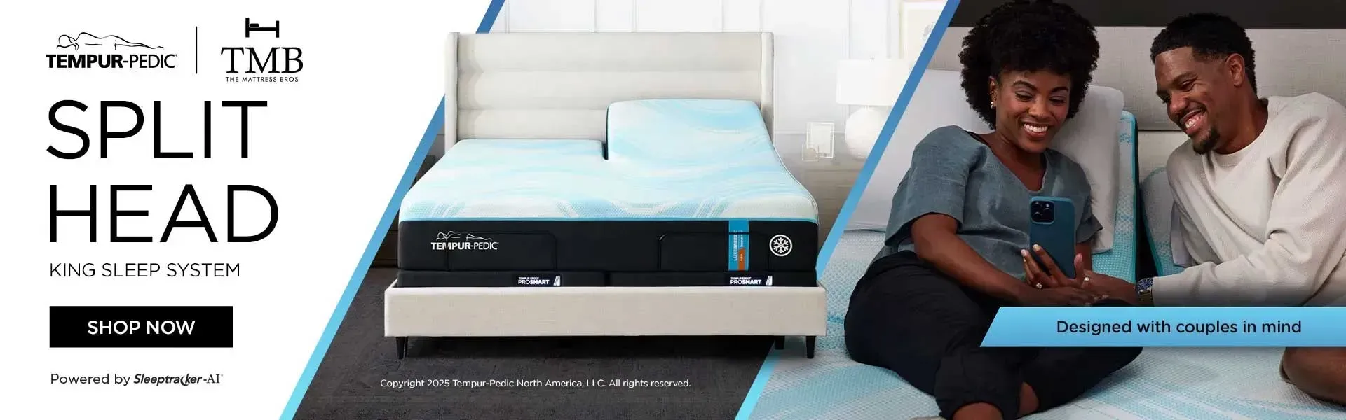Split Head King Sleep System