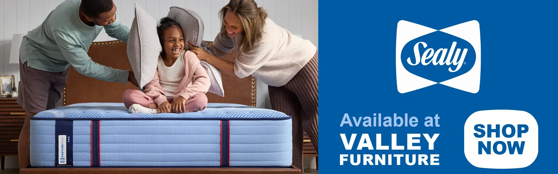 Promotional Slide for Sealy Mattresses