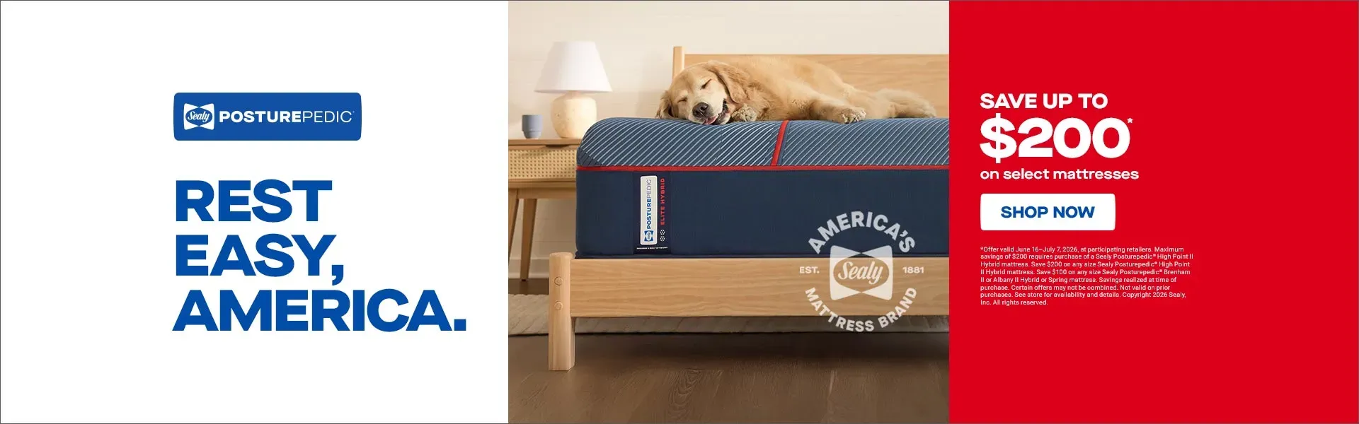Sealy 4th of July Savings