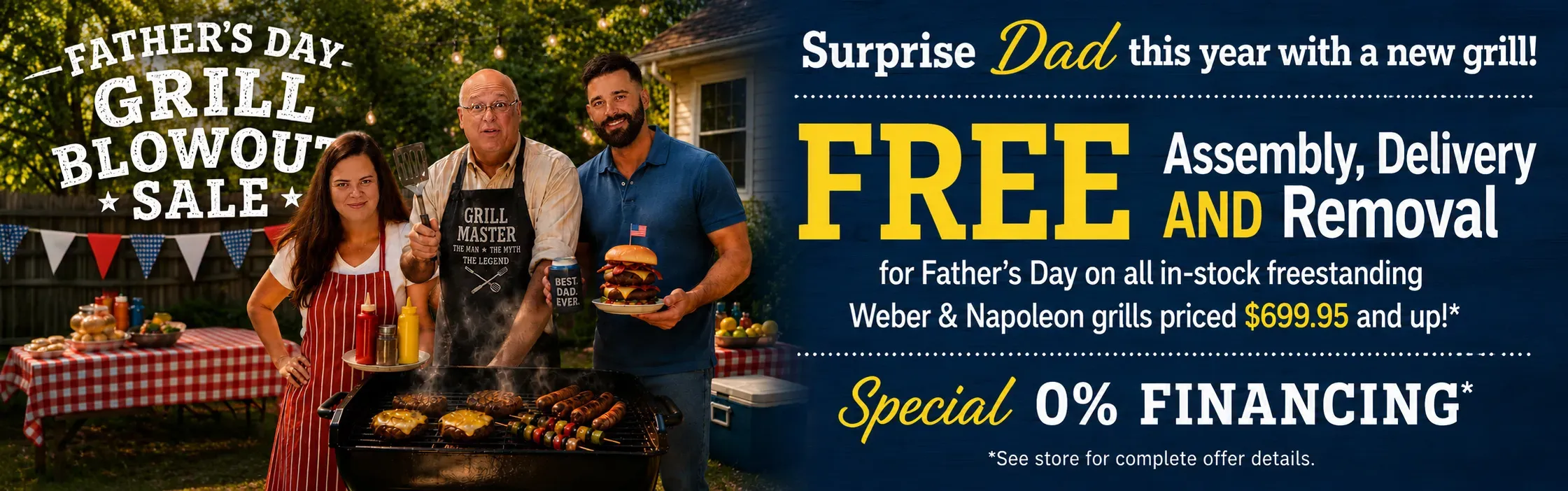 Father's Day Grill Sale