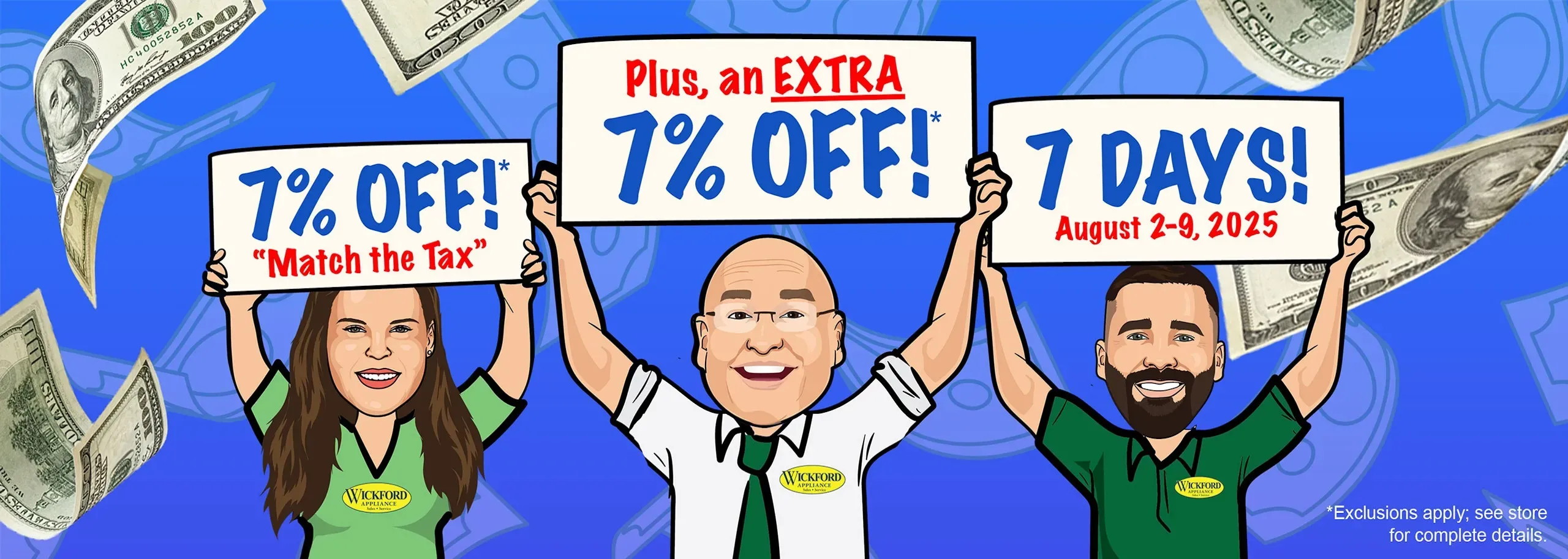 Shop Our 7-7-7 Sale In-Store